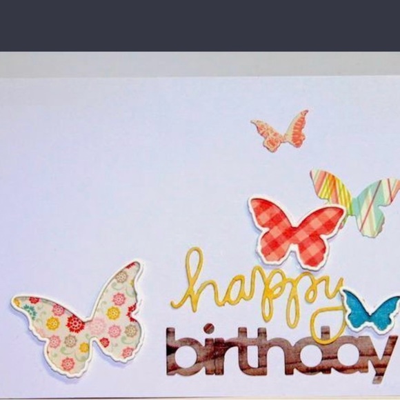 Memory Box Blissful butterfly border die 5.5 x 1.3 inches - Picture 7 of 9